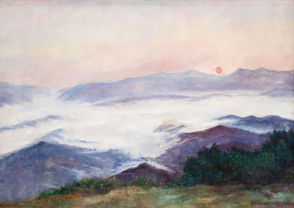 М. Покізяк. «Гірський пейзаж». 1929